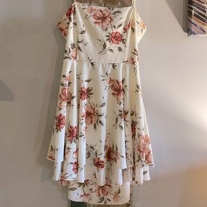Floral mini dress